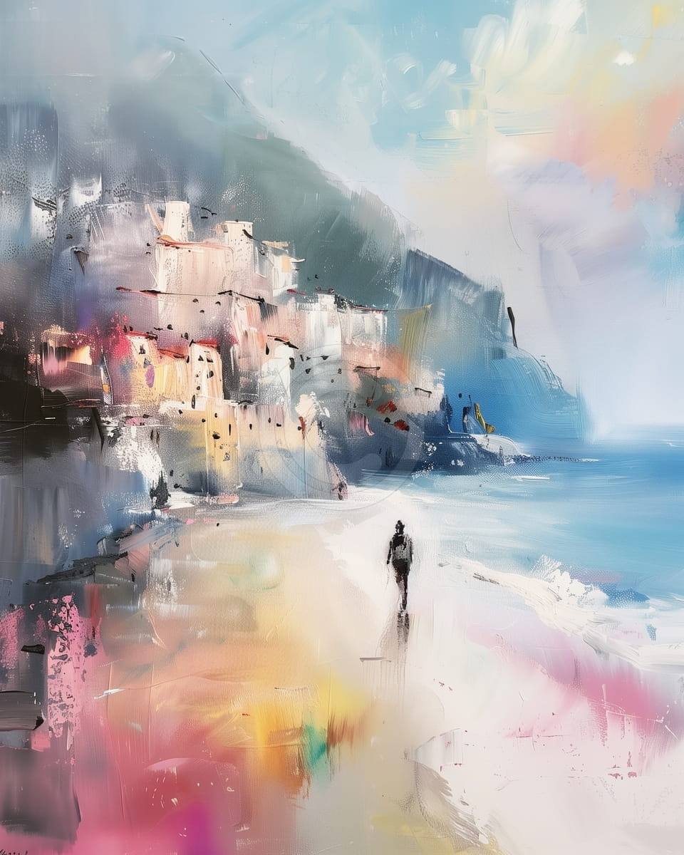 Il villaggio in riva al mare