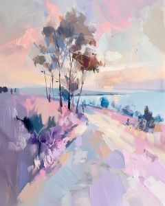 Abstrakte Landschaft