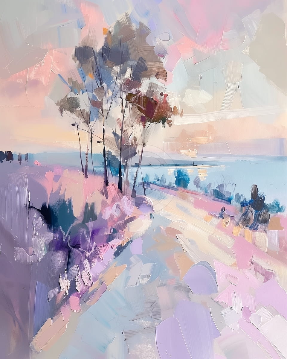 Abstrakte Landschaft