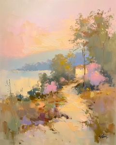 Impressionistische Landschaft