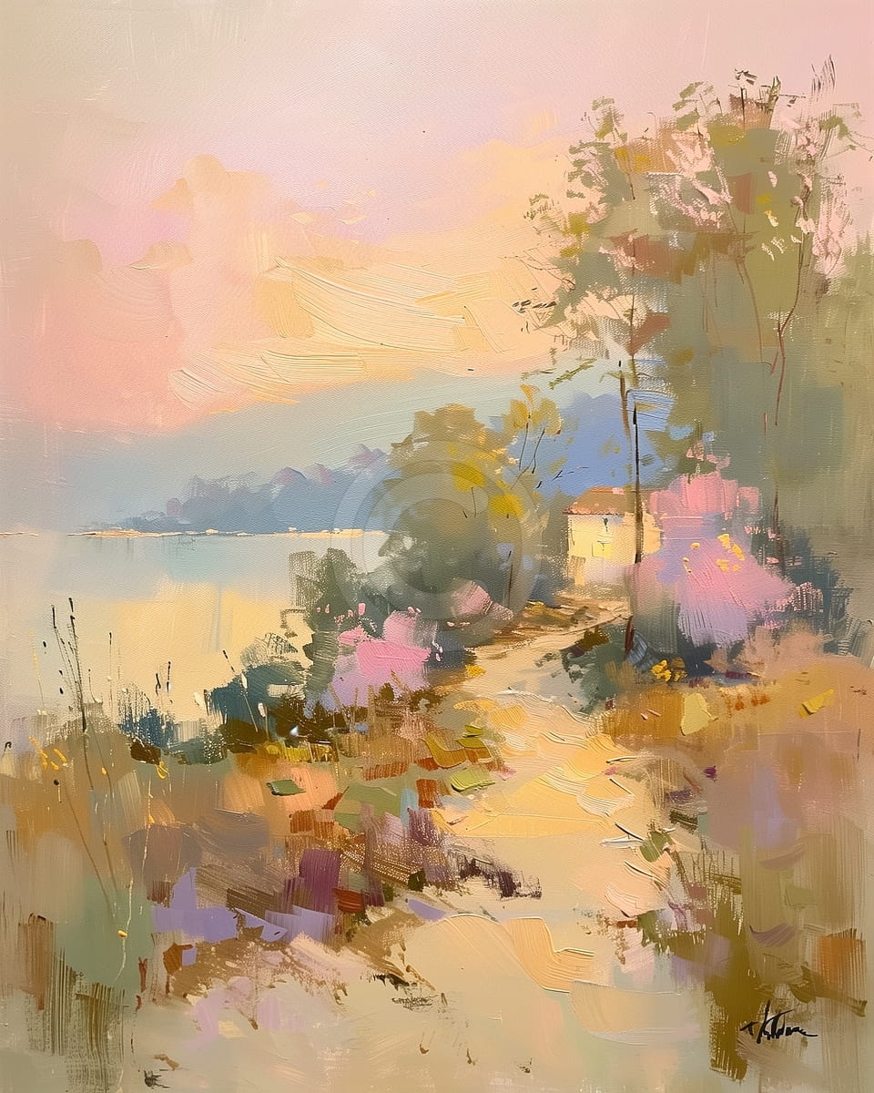 Paisaje impresionista