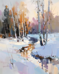Paysage d'hiver