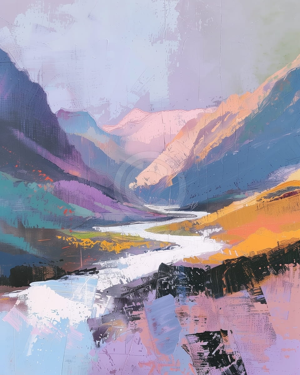 Panorama des montagnes