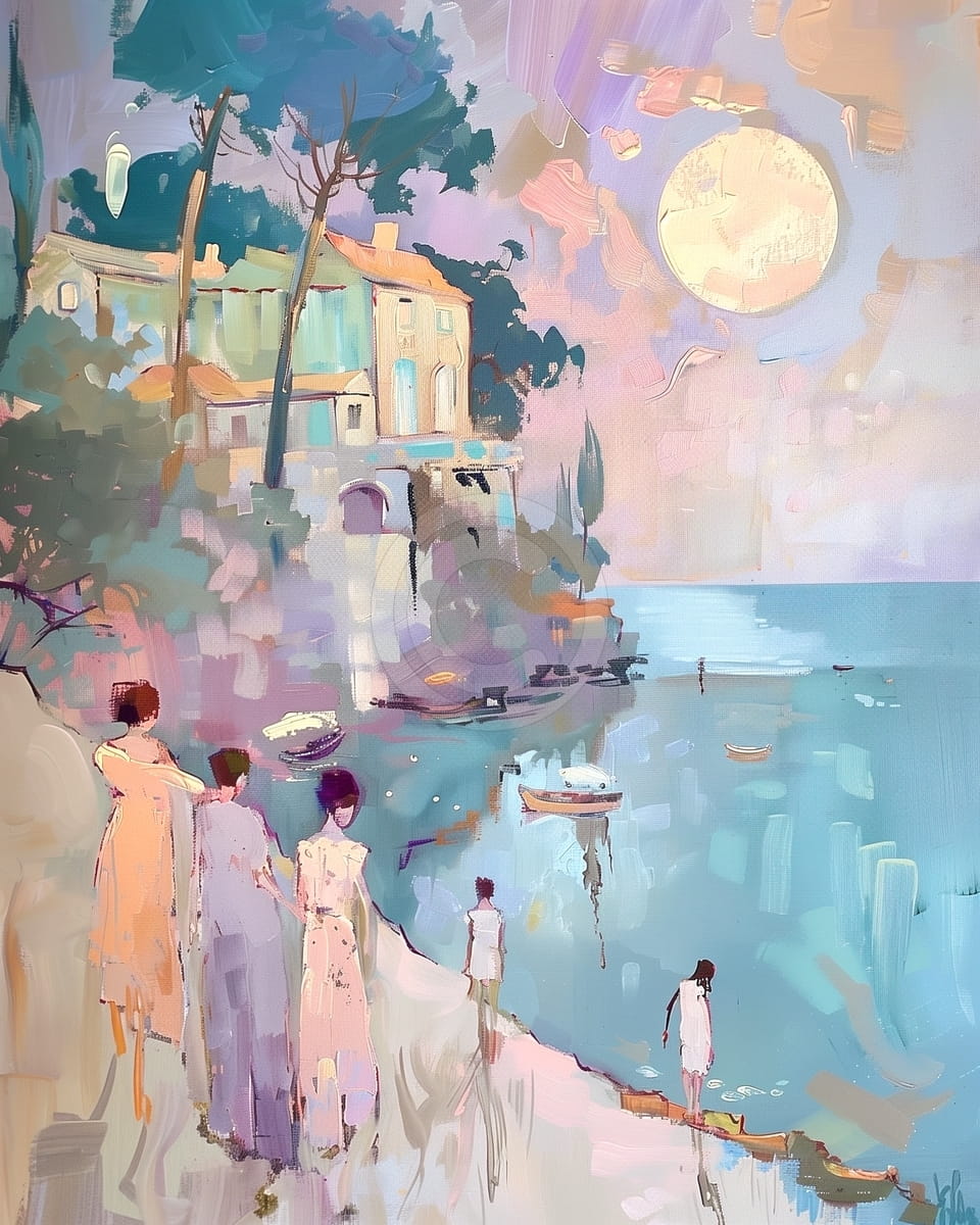 Le château au bord de la mer