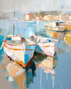 Le bateau abstrait