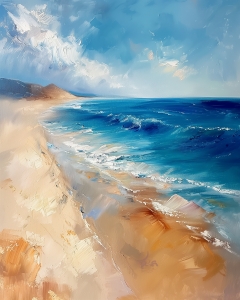 Astratto marina, onde del mare