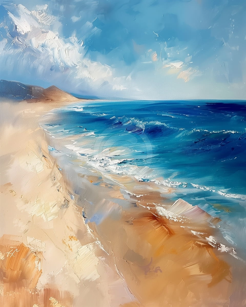 Abstrait marin, vagues de la mer