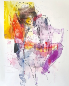 Retrato moderno a l&aacute;piz