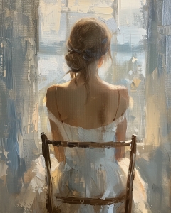 Chica en la ventana