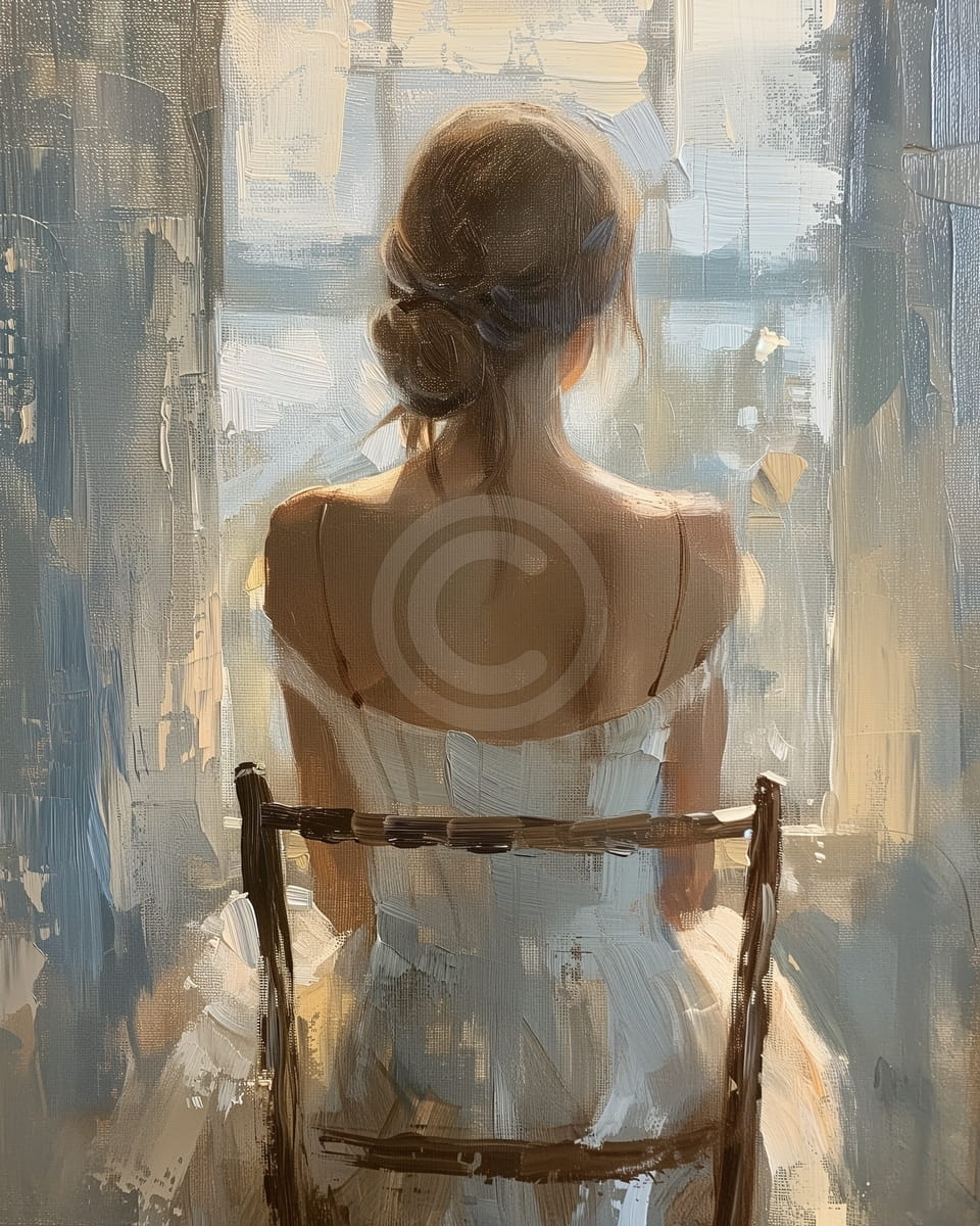 Chica en la ventana