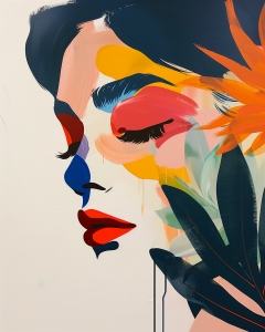 Femme de style boh&egrave;me