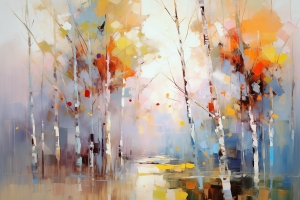 Bellissimo paesaggio autunnale