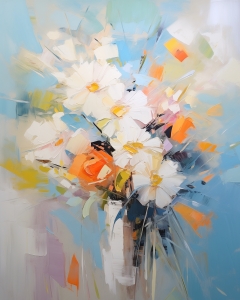 Bellissimi fiori bianchi