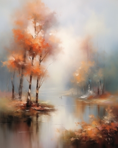R&iacute;o con Niebla