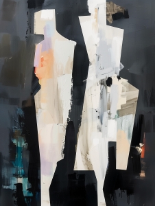 Abstrakte Silhouette