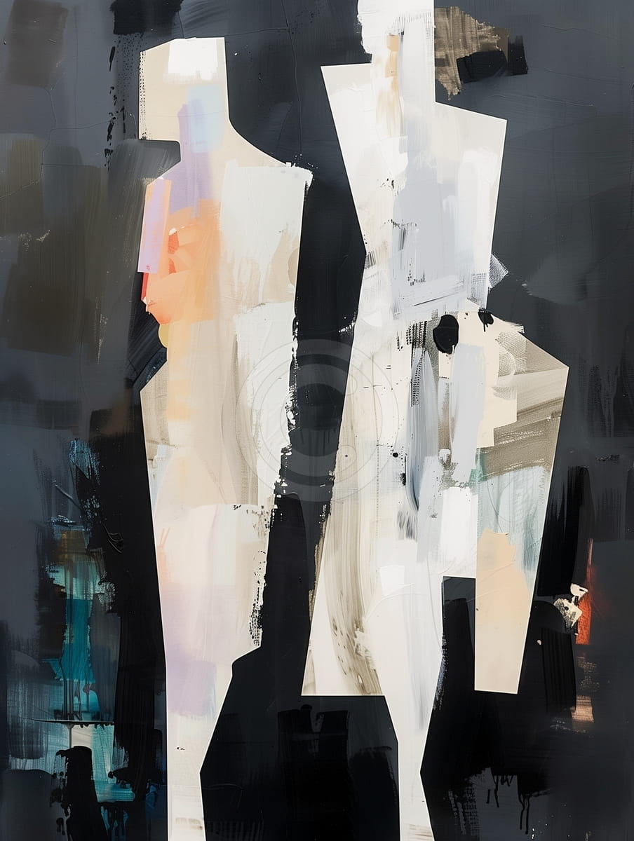 Silhouette abstraite