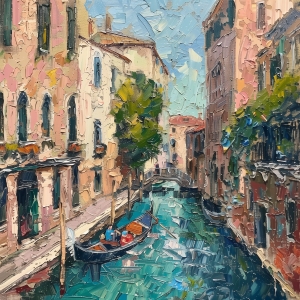 Kanal von Venedig