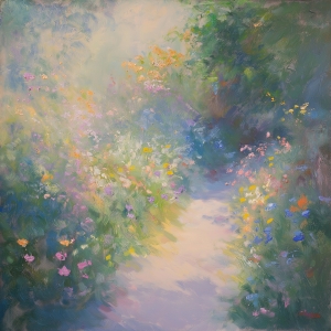 Chemin en mont&eacute;e