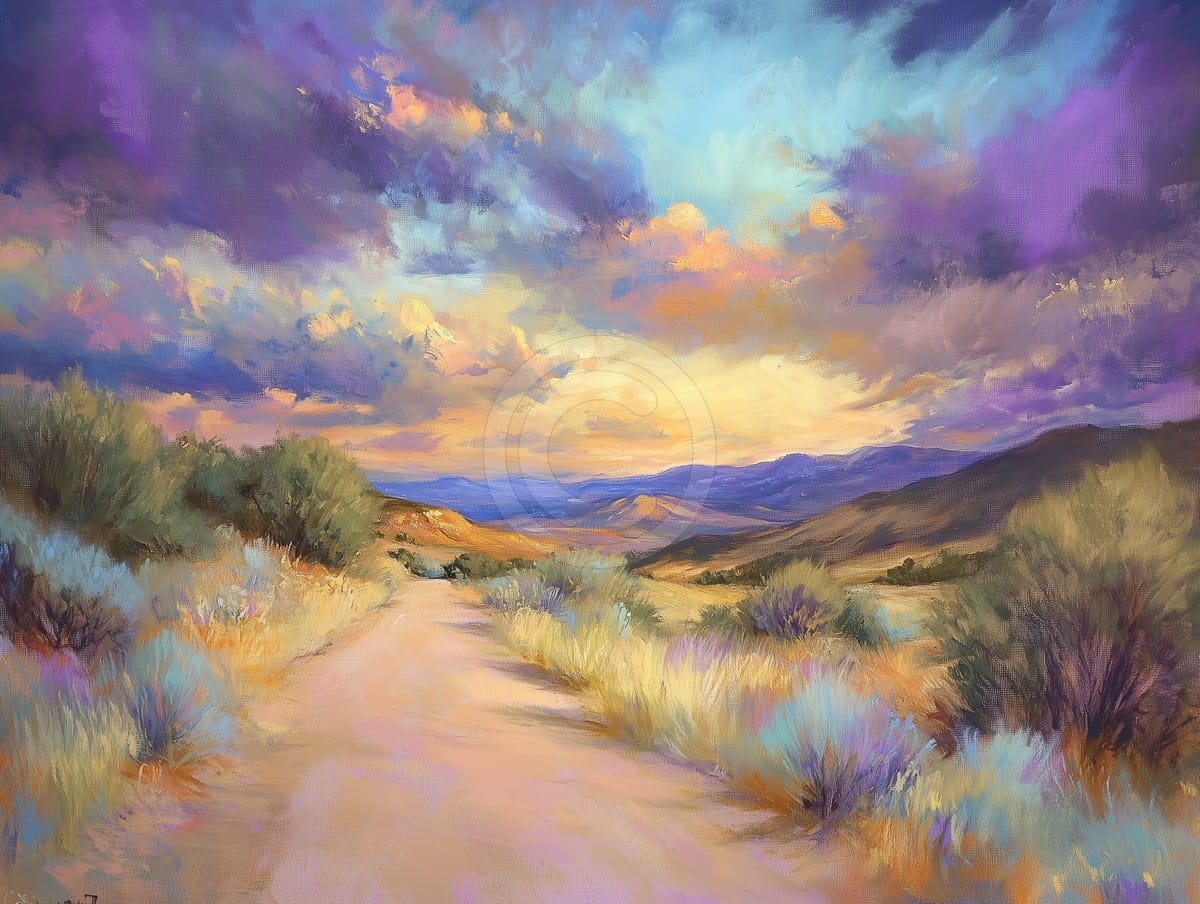 Paesaggio desertico americano