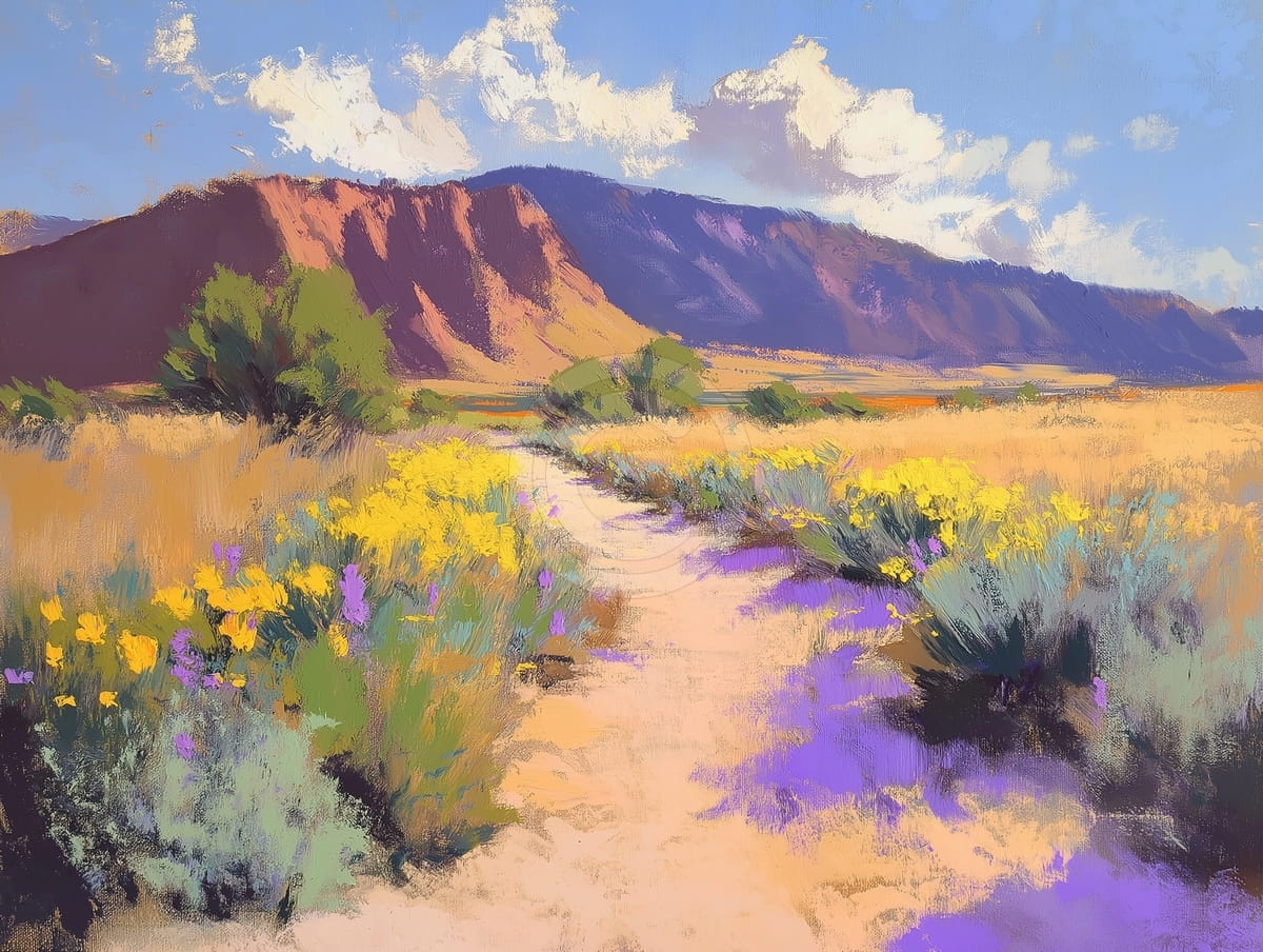 Paisaje de verano americano