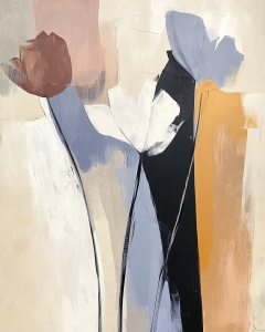 Moderne Mohnblume