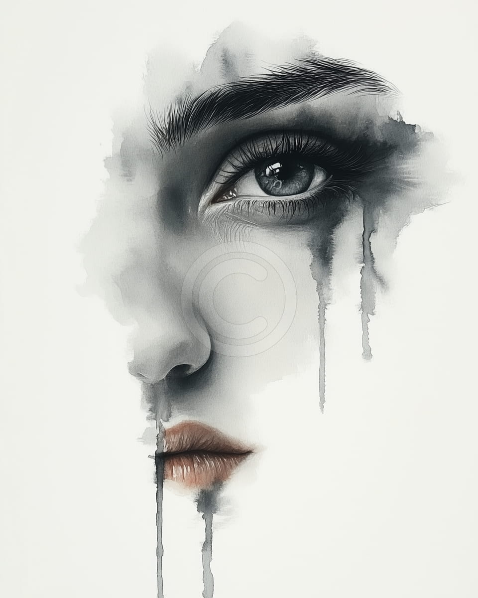 Ritratto in bianco e nero