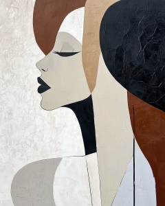 Portrait de style moderne