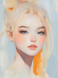 Ritratto di donna bionda