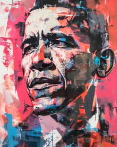 Barack Obama-Portr&auml;t