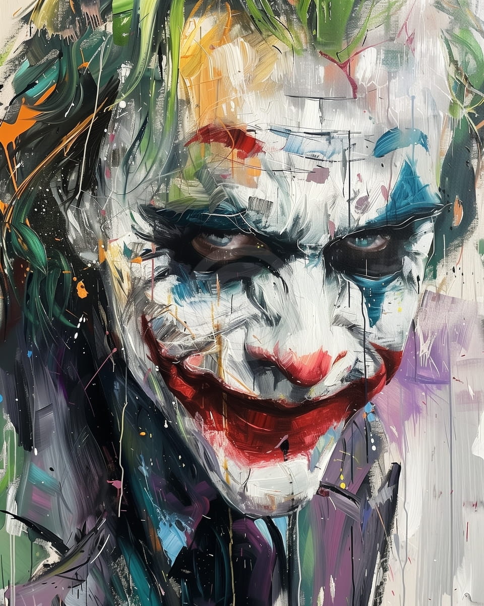 Joker-Gesicht