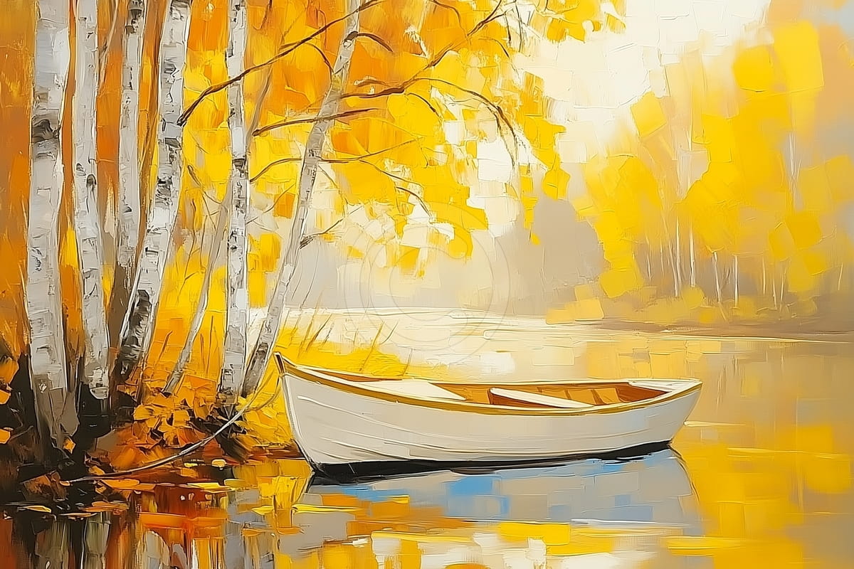 Impressionniste jaune