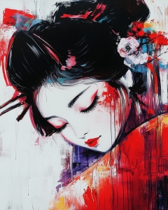 Eleganza Silenziosa della Geisha