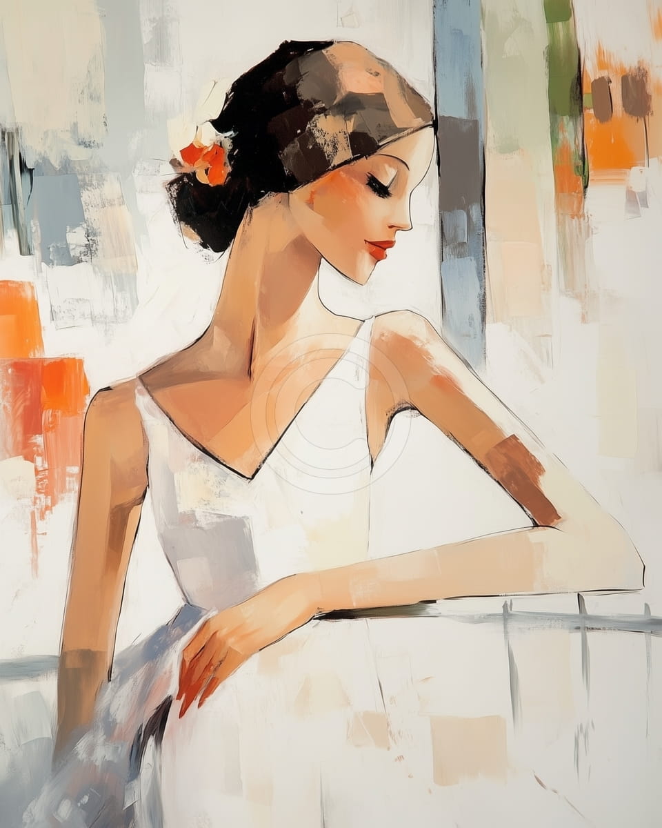 Une danseuse gracieuse