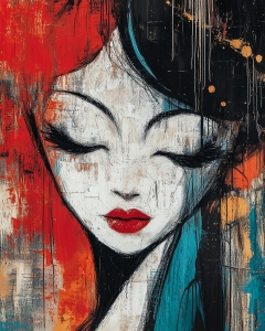 Geisha astratta
