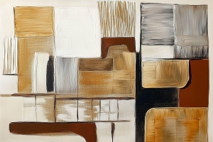 Composition in warm tones