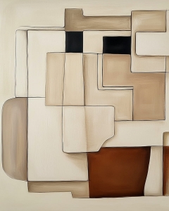 Estructura modular en tonos neutros