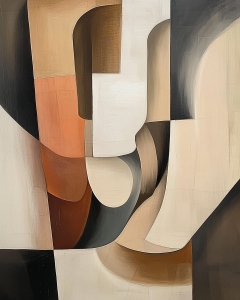 Silhouette Geometriche in Toni Caldi