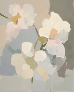 Wei&szlig;e Orchideen