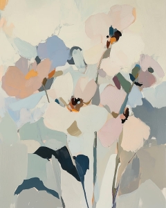 Flores en tonos pastel