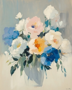 Bouquet in tonalit&agrave; gioiose 