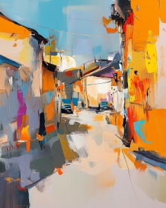 Street in the Sunlight