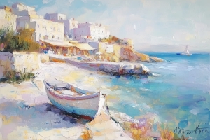 C&ocirc;te M&eacute;diterran&eacute;enne avec Bateau