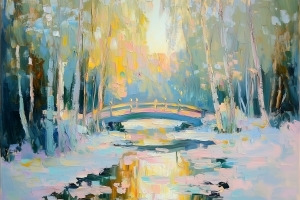 Ponte nella Luce del Mattino