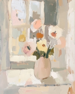 Flores Suaves junto a la Ventana
