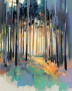 Forest Path in Morning Light
