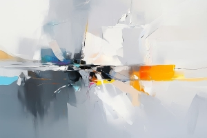 Luz urbana &ndash; Paisaje urbano abstracto en movimiento