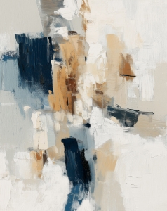 Abstract Brushstrokes