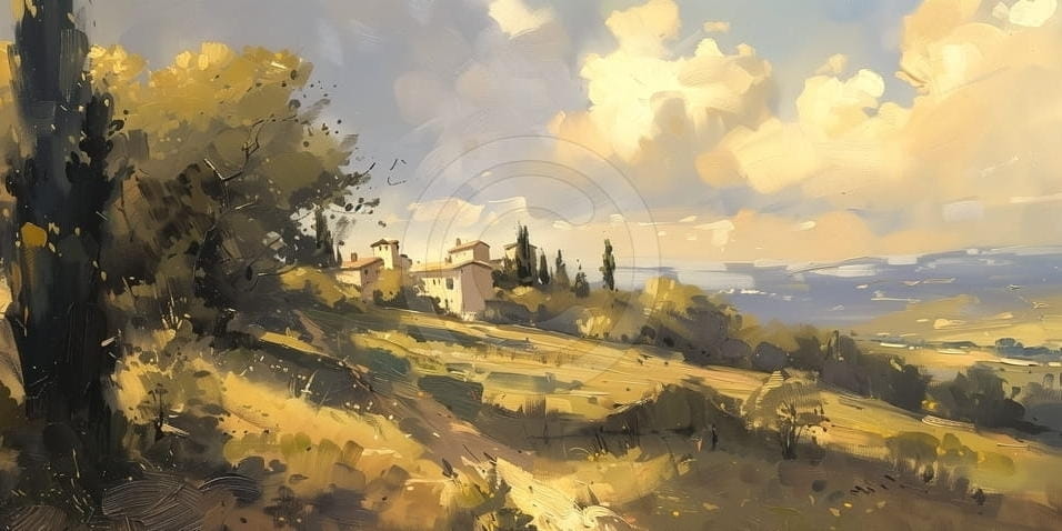 Italienische Toskana
