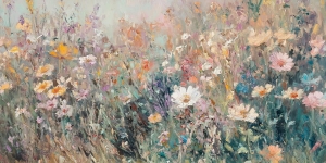 Paysage floral