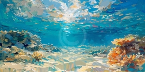 Underwater landscape